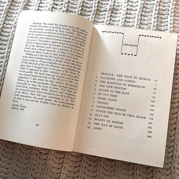 ❤️RARE Book- Tongues of the Monte by J. Frank Dobie Classic Western Literature❤️ - Picture 11 of 15